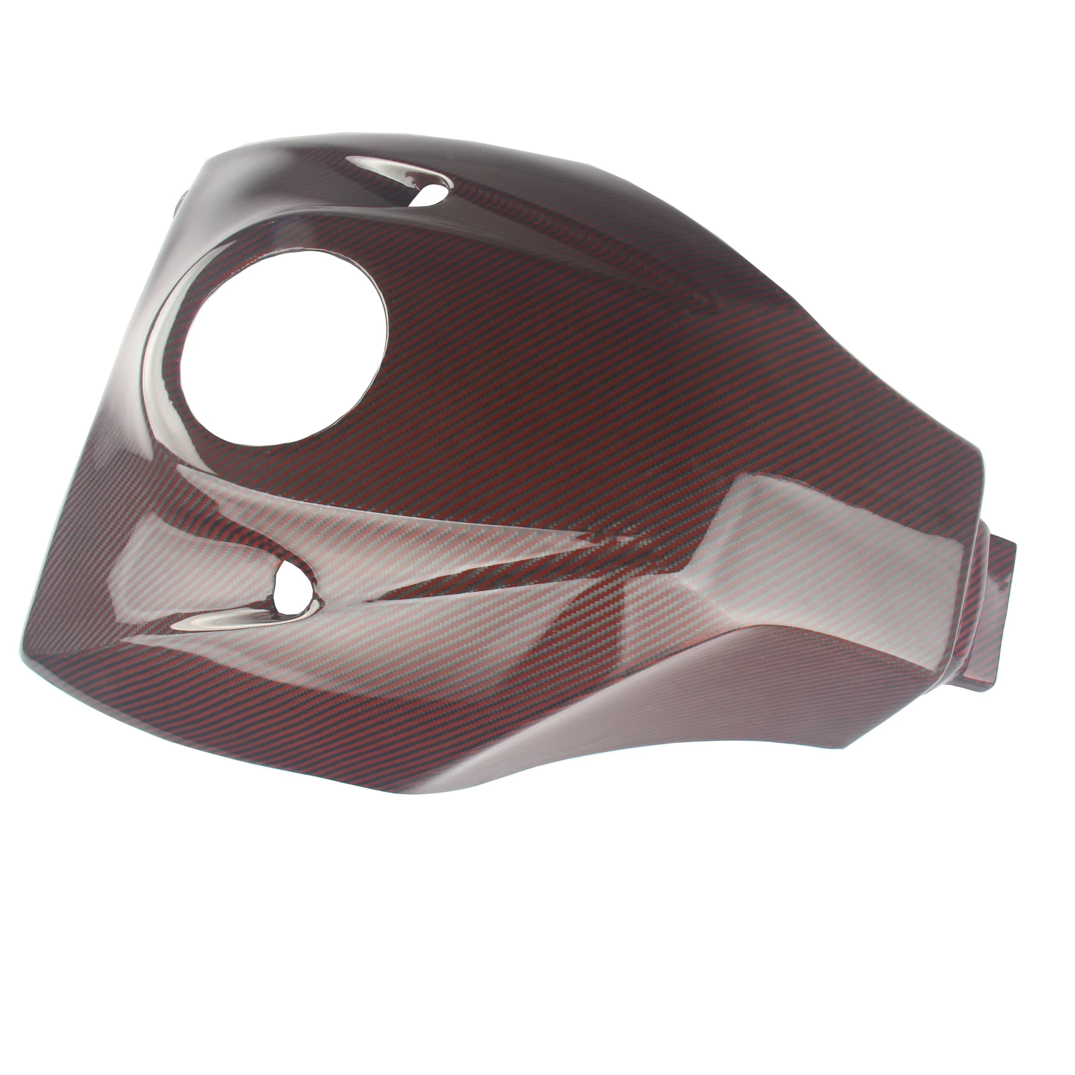 Parti del corpo del motociclo Coperchio del serbatoio in fibra di carbonio ORANGE COMPLETO/COPERTURA AIRBOX per Buell X1