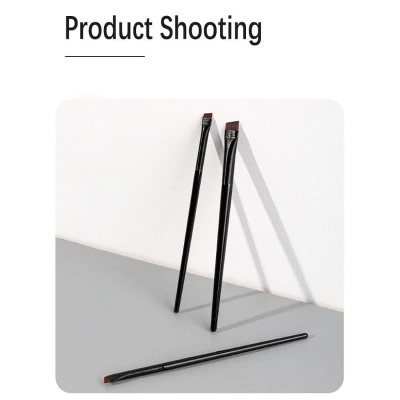 Set di 205 strumenti per il trucco: pennello con lama a setole morbide, pennello per sopracciglia piatto angolato, pennello per eyeliner con lama extra fine ultrasottile