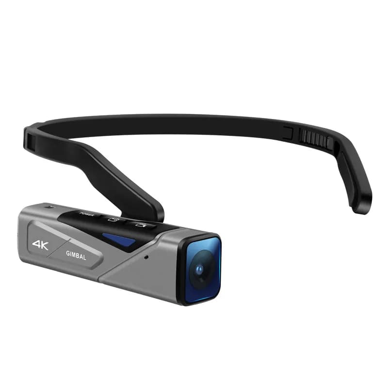 Videocamera Digitale Sportiva 4K: Action Cam POV da 24MP Videocamera Indossabile WiFi con USB-C per Ciclismo e Avventure all'Aperto