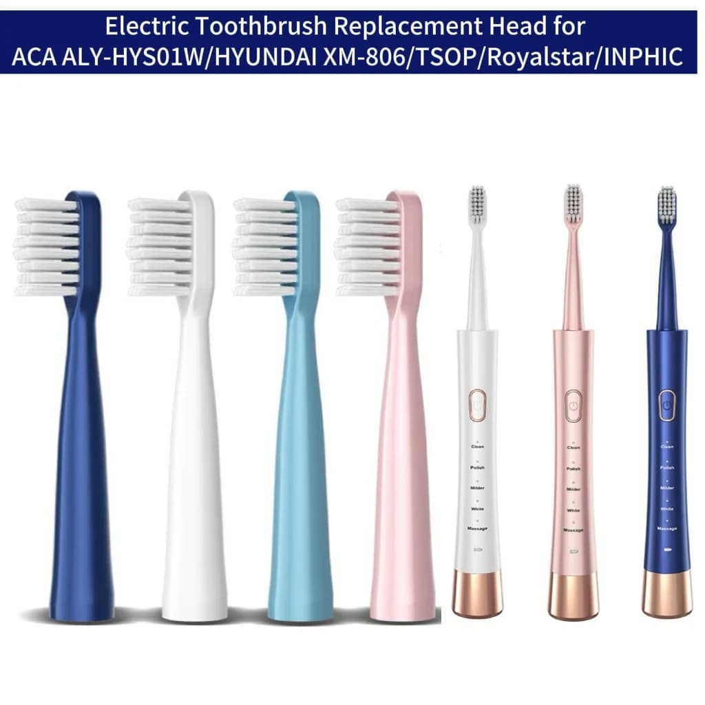 Replacement heads for toothbrush for Jianpai S12/HYUNDAI XM-806/ACA ALY-HYS01W/TSOP/Royalstar/INPHIC Electric toothbrush