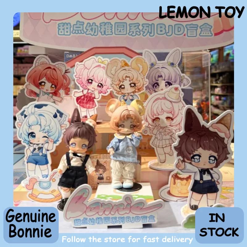 Come4free Bonnie Dessert Scuola Materna 1/12 Bjd Serie Cieco Scatola Action Figure Collezione Carino Desktop Ornamento Regalo di Moda