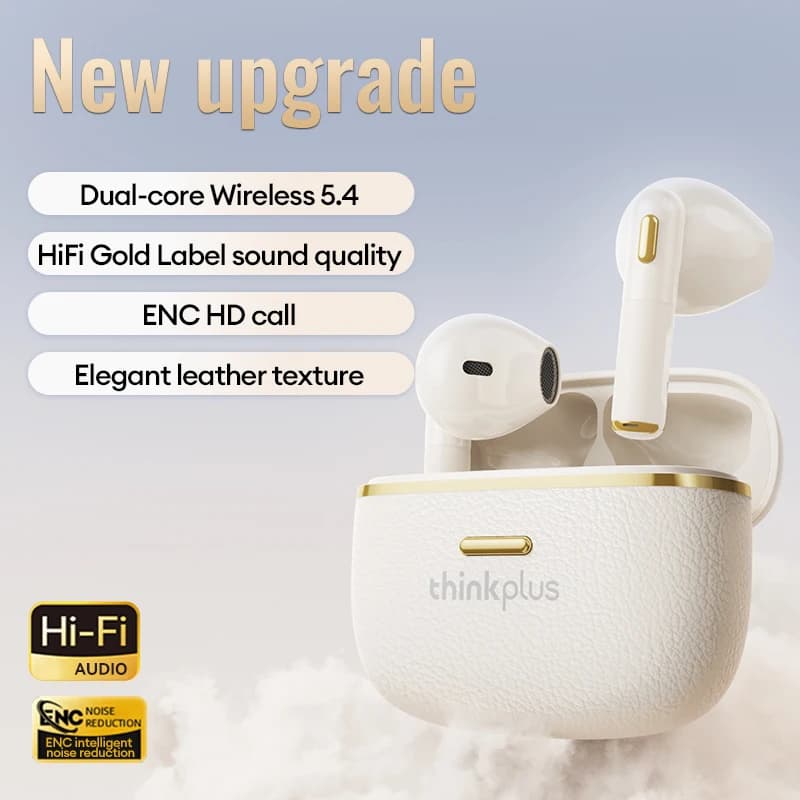 Cuffie Bluetooth senza fili originali Lenovo LP22 Pro Vero per giochi sportivi stereo Auricolari TWS In Ear con microfono Touch Auricolare Nuovo