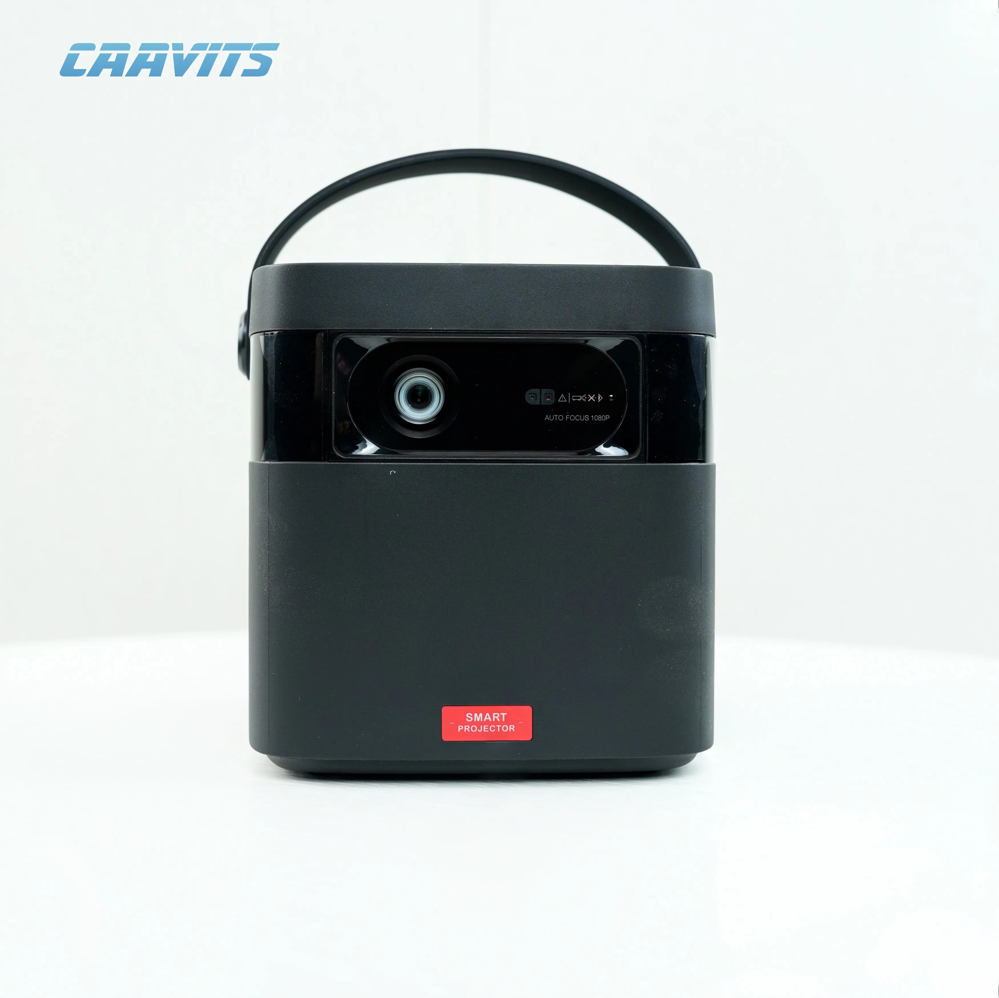 CAAVITS YHM2 3D DLP LED Mini 1080P Wifi Smart Android Mobile Batteria video portatile 4K Supporto Home Theater Proiettore esterno