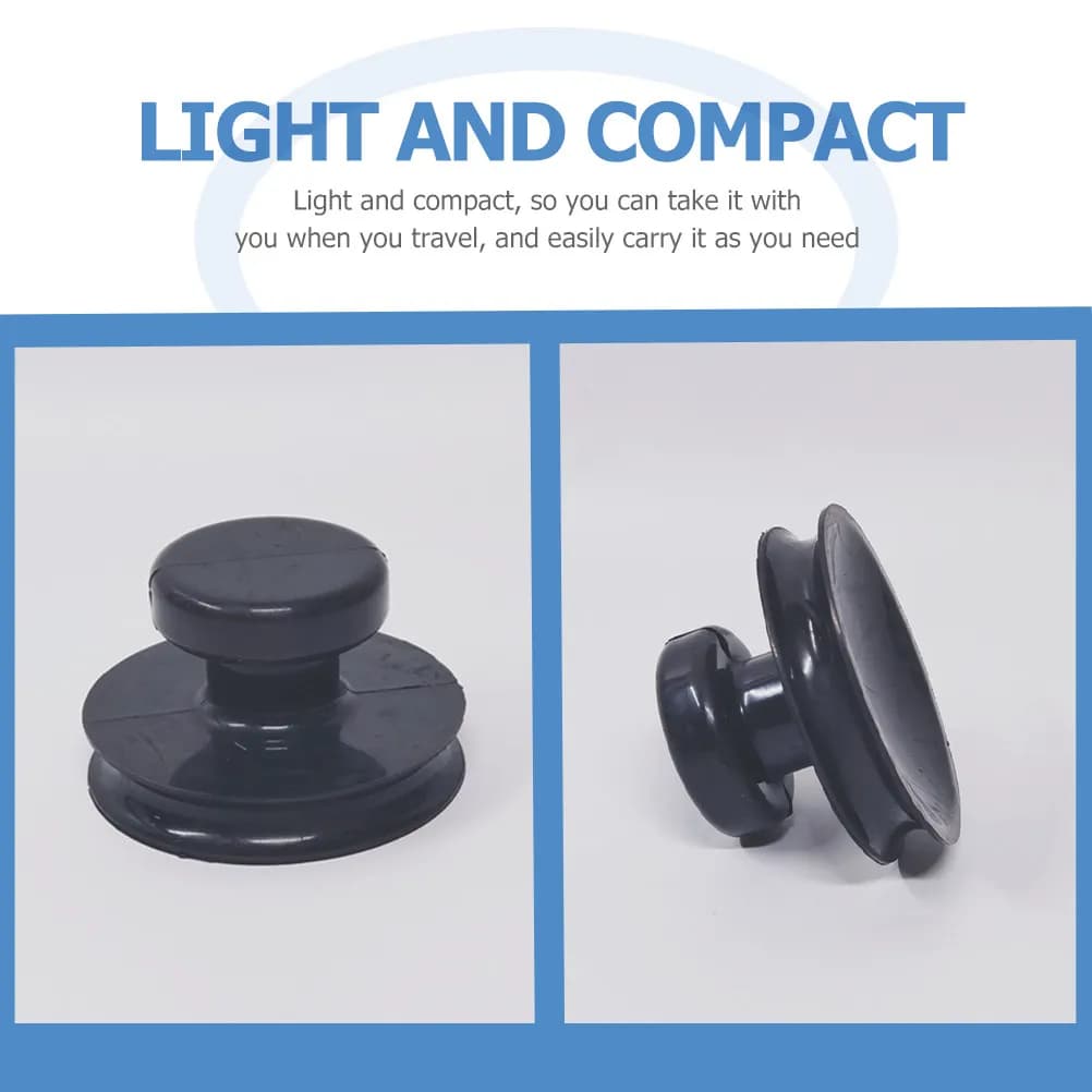 2Pcs Buddha Sound Bowl Suction Cup Handles Strong Rubber Lifting Tool for Tibetan Singing Bowl Meditation Accessories