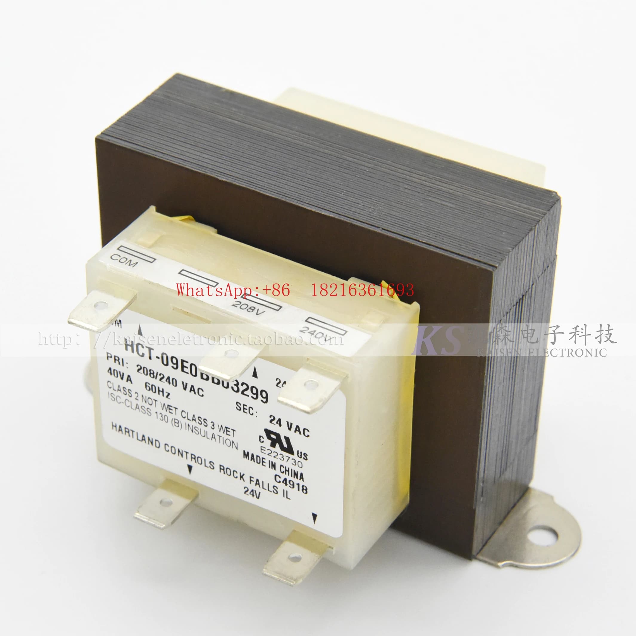 Accessori per deumidificatore trasformatore di isolamento americano 40VA 208V240V a 24V UL