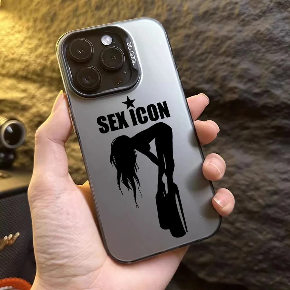 Sex Icon Phone Case for iPhone 17 16 16e 16 15 14 13 12 11 mini Pro Max X XR XSMAX 8 7 Air Plus Antique Dumpling Rear Cover