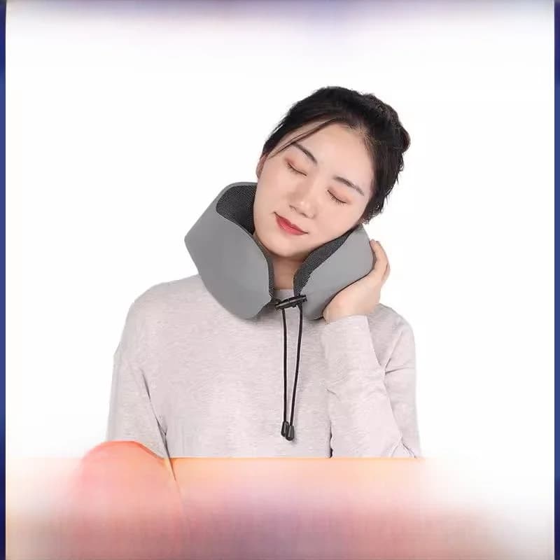 Cuscino da Viaggio a U in Memory Foam, a Lento Ritorno, per Esterni e Casa, Compatto, Portatile, Confortevole e di Supporto, Ideale come Regalo