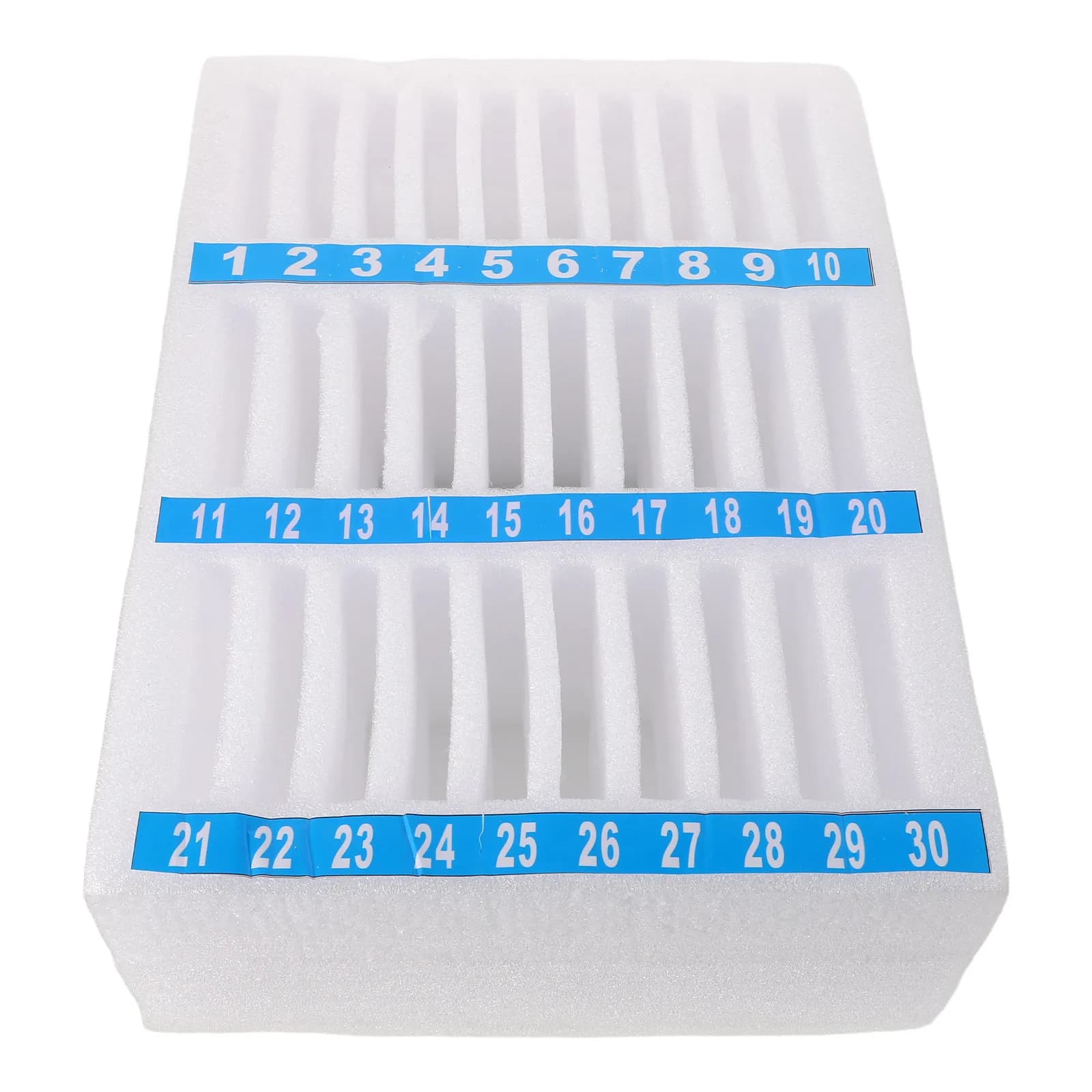 Multi Compartment Desktop Phone Storage Box Organizer Tempered Glass Screen Protector Holder Eyelash Makeup Small Item Holder