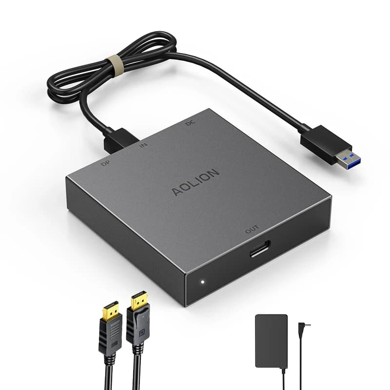 Aolion Per PS VR2 Adattatore PC Adattatore Per Computer Per Console PS5 Per Convertitore PC Windows Accessori di Gioco