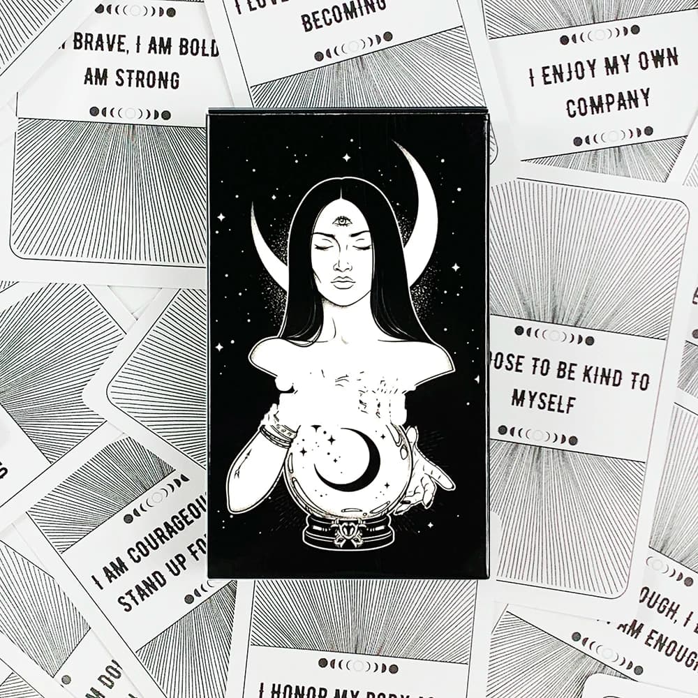 Nuovo mazzo di carte Oracle, mazzo di 54 carte, versione inglese, gioco da tavolo per la divinazione e la previsione del destino, meditazione e giochi per feste