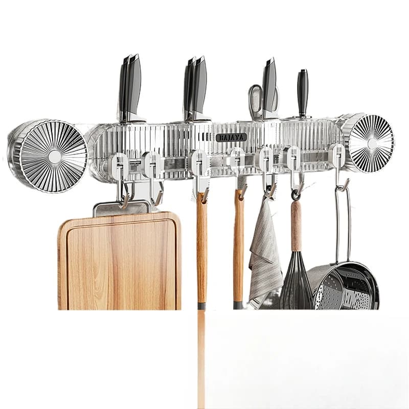 * Gancio per ventosa da cucina, senza ripiano per punzonatura, gancio per pala per cucchiaio montato a parete
