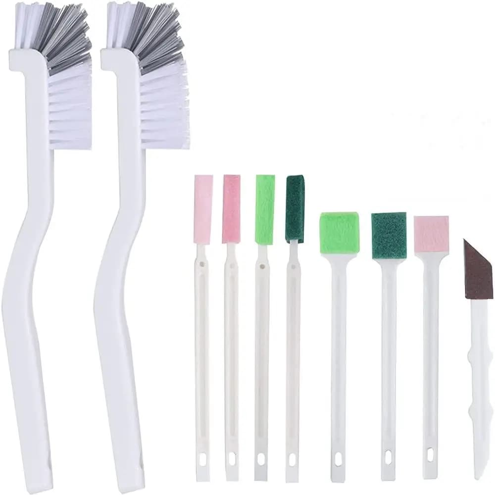 Crevice Cleaning Brushes Tool Kit Small Cleaning Brush House Cleaning Disposable Toilet Brush Deep Cleaning Brush Gap Stove Hard