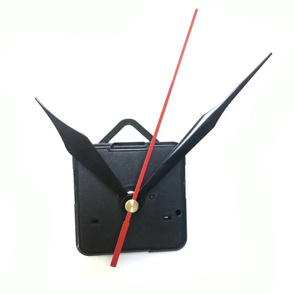 Watch mechanism with reliable manual set 69x56x16mm black for wall repair kit with 2-3 mm panel quartz movement