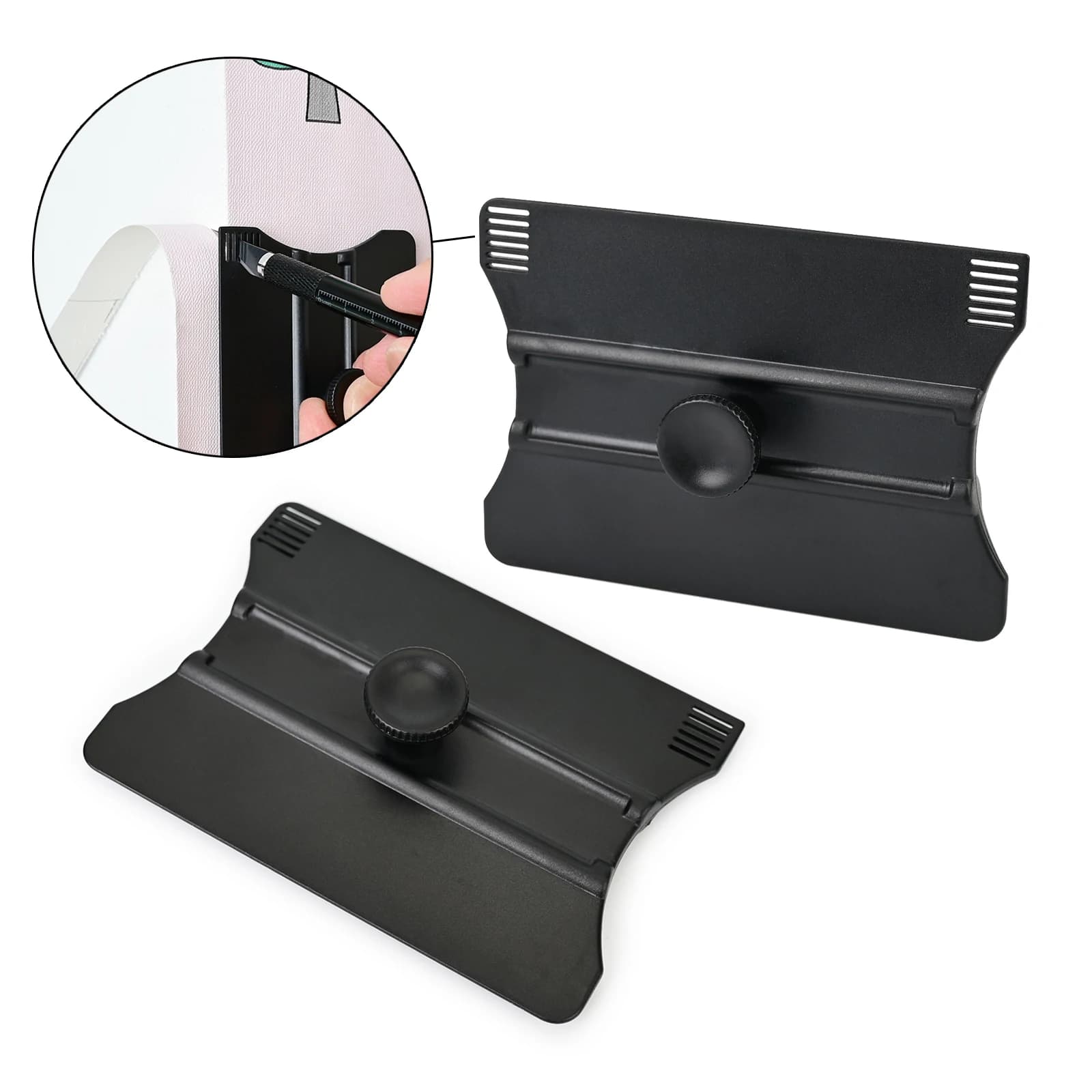 FOSHIO Pro Wrap Squeegee per auto Pellicola in vinile Taglio Finestra Tinta Carta da parati Installazione Rimozione dell'acqua Tergicristallo Raschietto liscio Strumenti