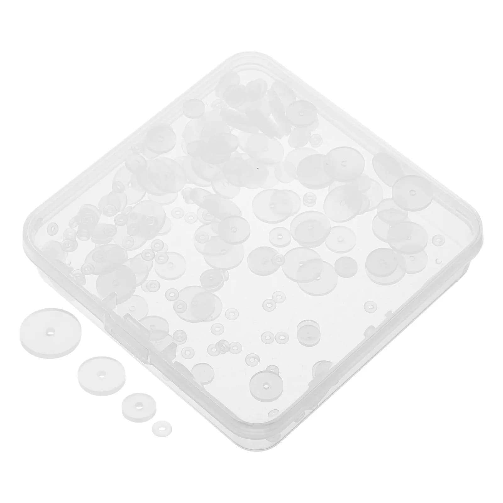 Clear Silicone Earring Backs Disc Pads for Stud Earrings Heavy Earring Support Soft Comfortable Earlobe Protection Invisible