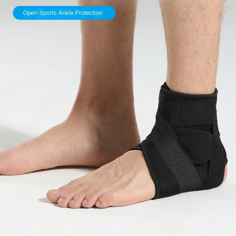 Supporto Elastico Universale per Caviglia, Protezione Sportiva, Fascia Compressiva per Caviglia, Protezione per Basket
