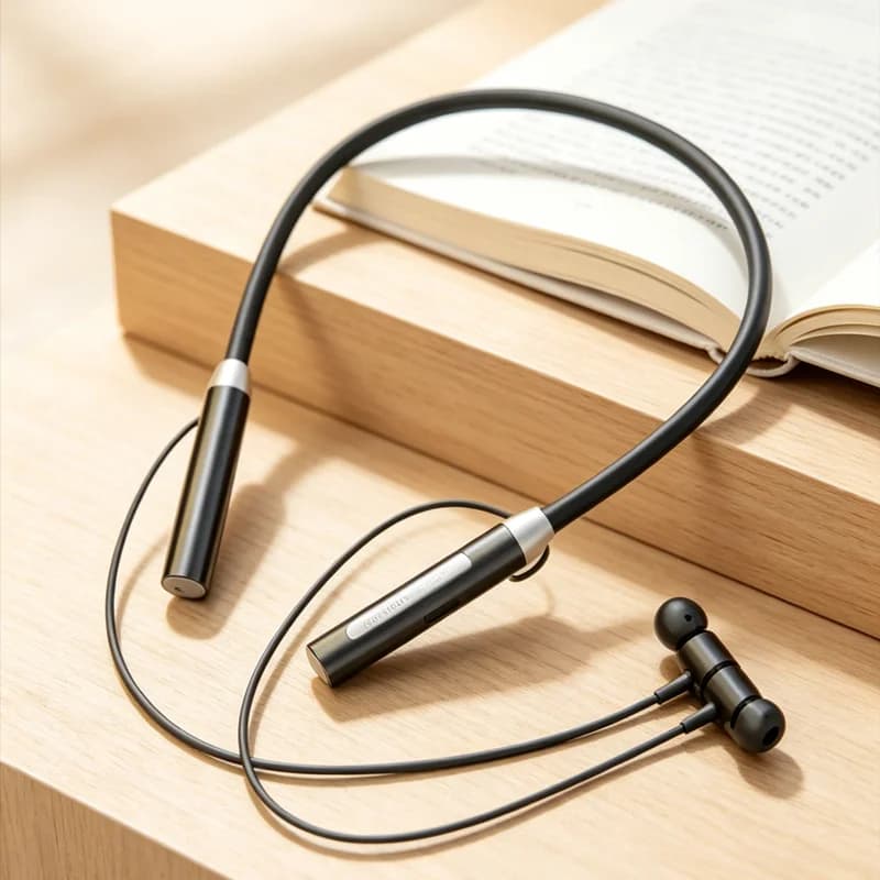 Cuffie Wireless K58 Bluetooth con Fascia da Collo, Auricolari Magnetici per Sport e Corsa, Impermeabili, Bluetooth 5.3 con Microfono