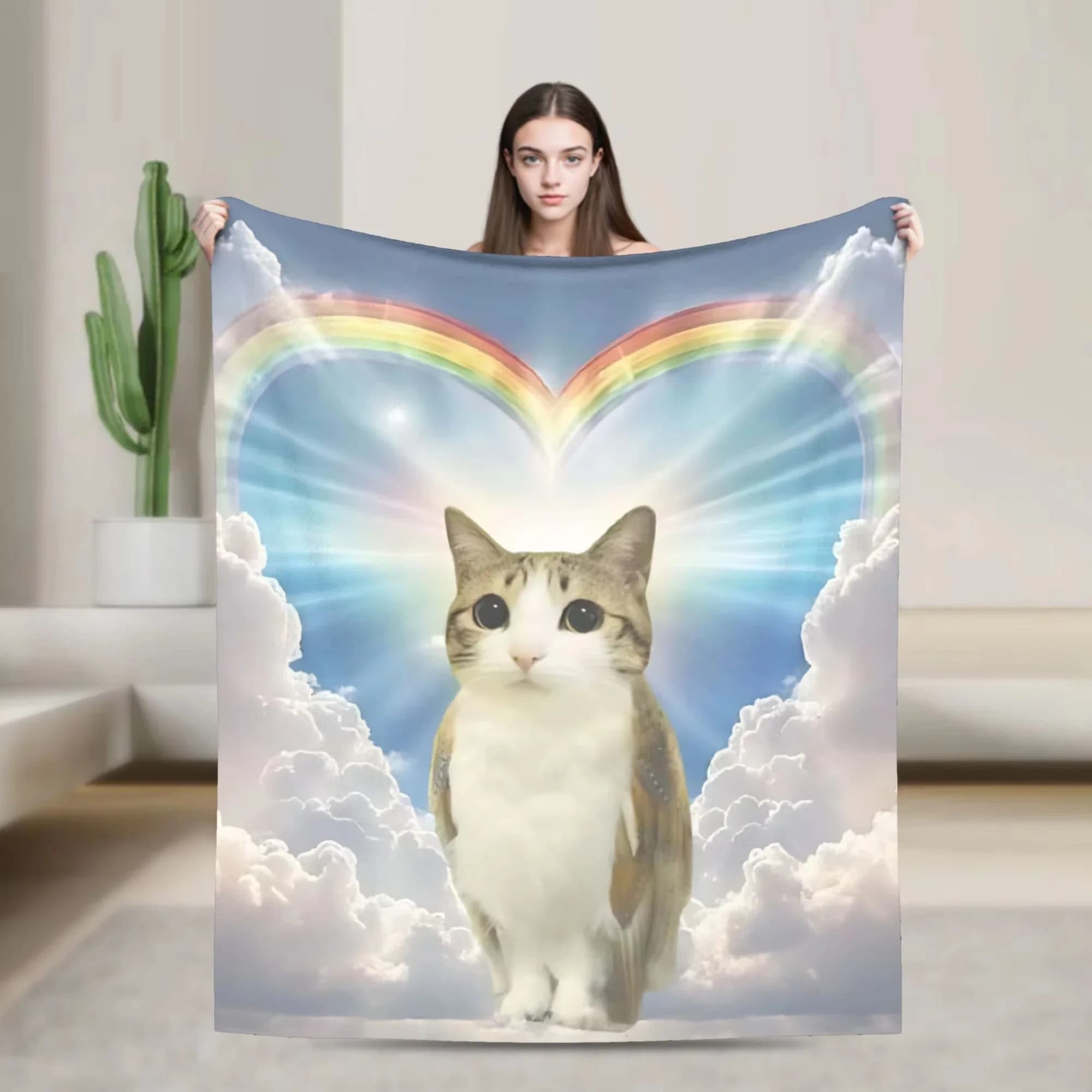 Creative Owl Pattern Flannel printed blanket suitable for all seasons suitable for living room office sofa and travel 180x250CM