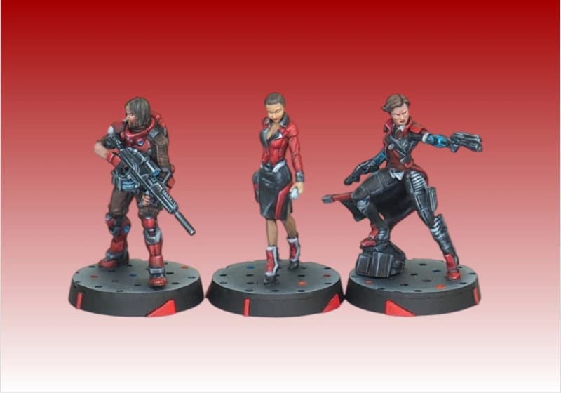 25mm Base Diecast Resin Assembled Model Kit War Game Chess Dire Foes Mission Set Unassembled Unpainted