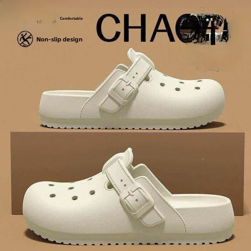 Sandali Donna con Fondo Spesso 2026 Nuovi Estivi Antiscivolo Anti-Odore Ciabatte da Ufficio Slip-On in Materiale EVA