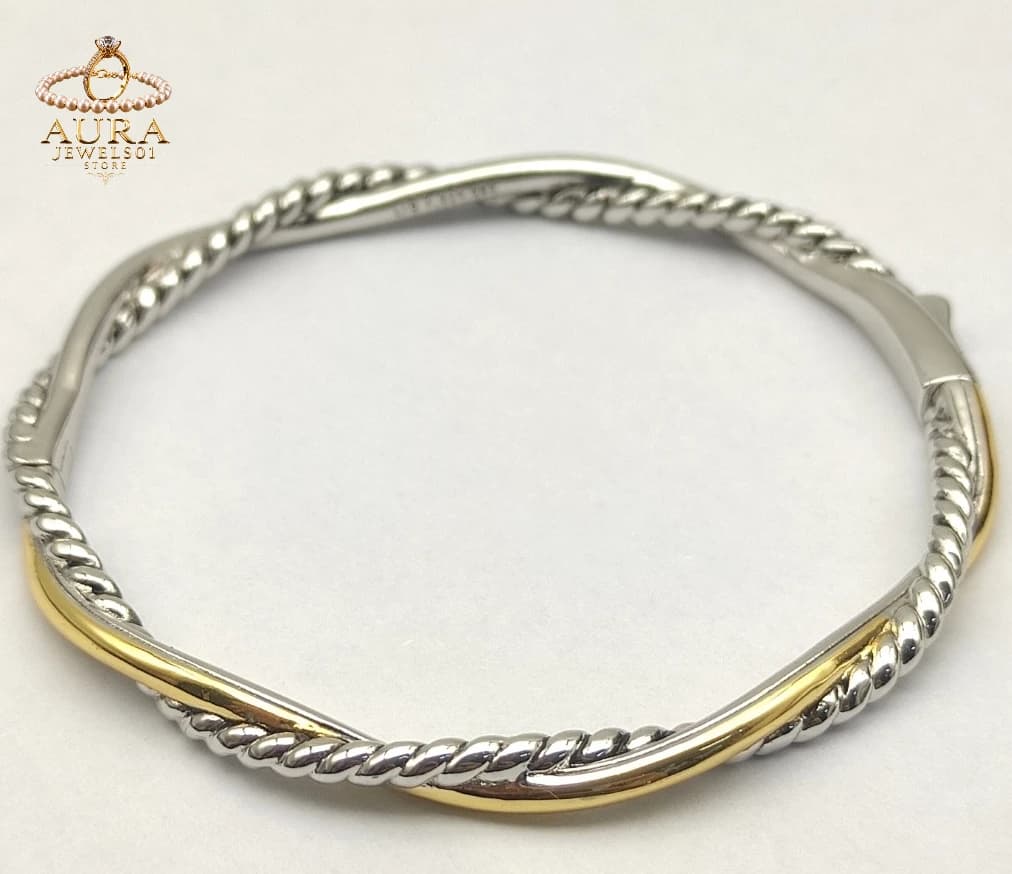 Bracciale Intrecciato Infinito Designer 2026, Gioiello Vintage di Lusso, Bracciale Classico alla Moda per Uomo e Donna