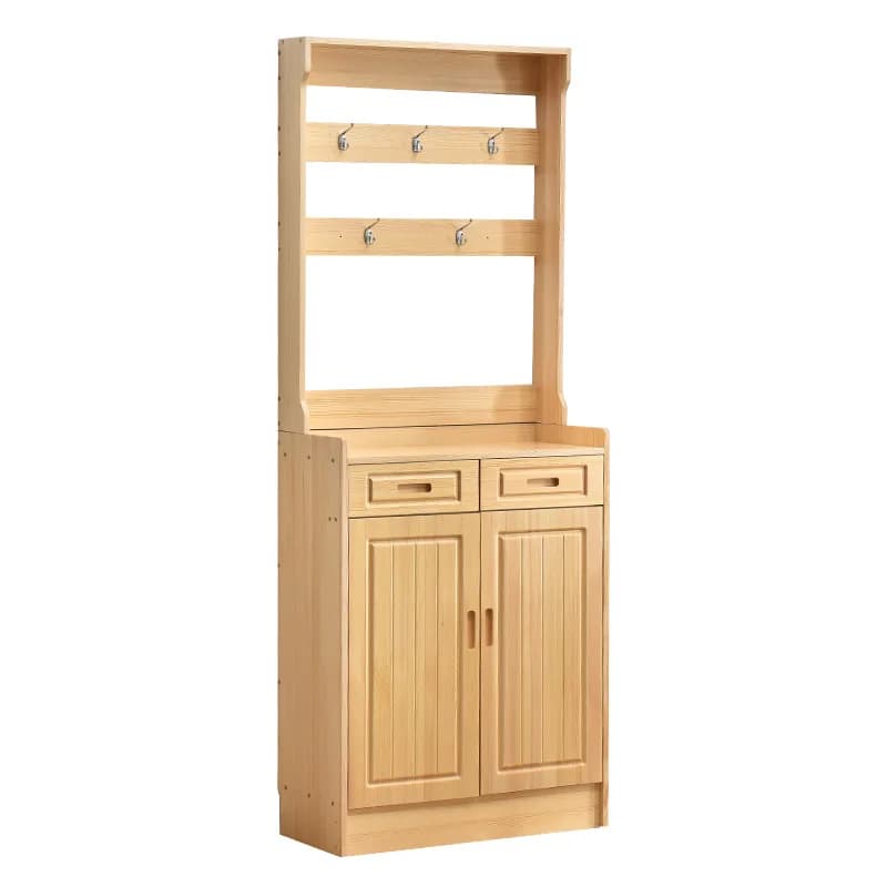 Scarpiera, home door and clothes rack integrated door, entrance furniture, multifunctional mobile lobby, large