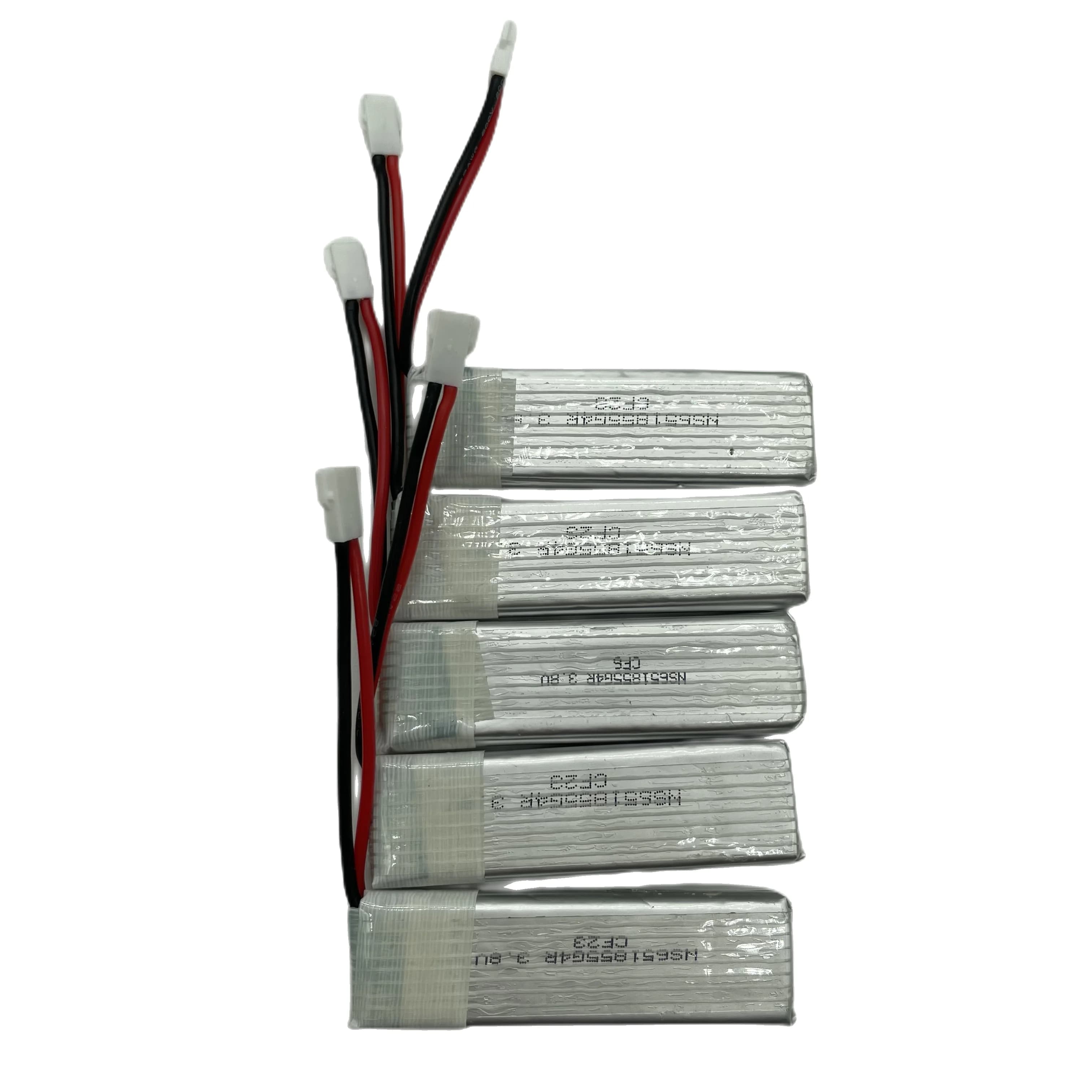 5 pz 3.7V 500mAh 30C batteria aggiornata per WLtoys V930 V977/ XK K110 k110s RC elicottero pezzi di ricambio accessori