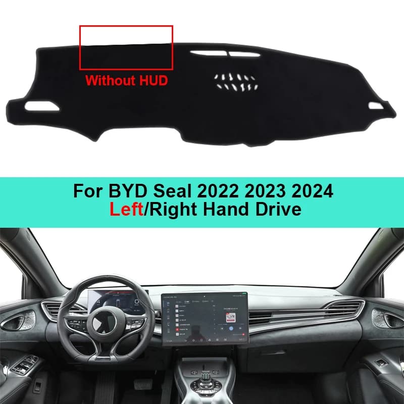 Auto Auto cruscotto copertura tappeto Dash Mat per BYD Seal 2022 2023 2024 Auto parasole DashMat Anti-uv Anti-sole tappeto Pad cuscino