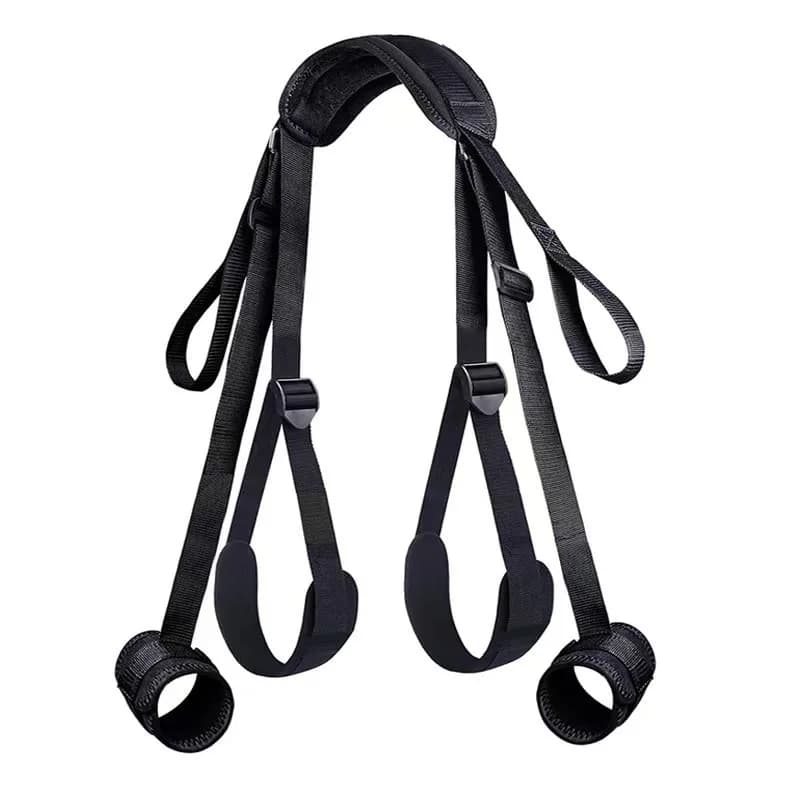 Restraint Erotica Vincolante Sesso Forzato Cinghie per Gamba Divisa Collo Polso Bdsm Bondage Set Giocattoli Del Sesso Per Le Donne Coppie Prodotto Senza Vibratore