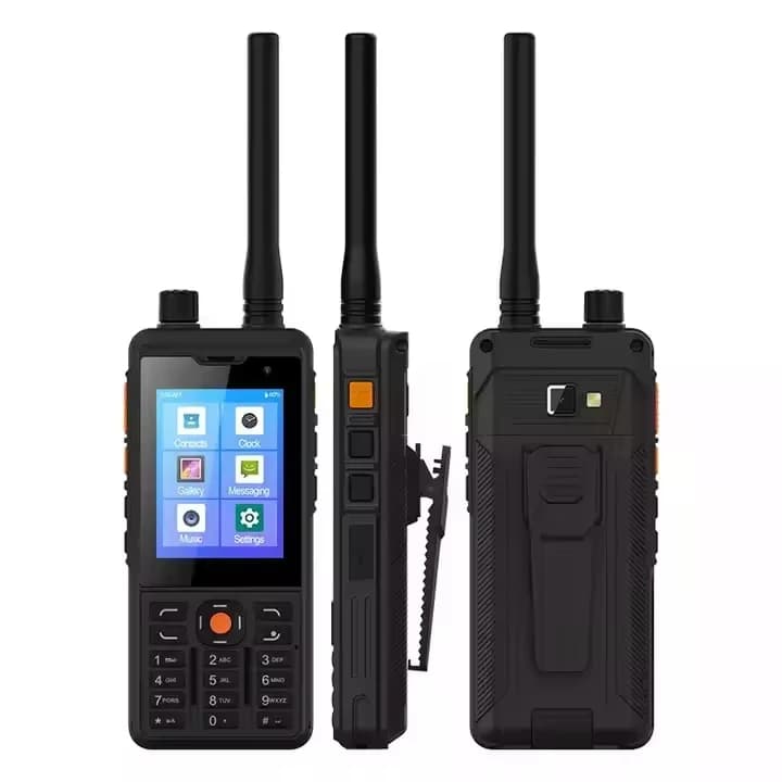 TSSD F5 4G Poc Lte Dual cam era Micro SIM Card Ip68 Impermeabile con 2W UHF VHF PTT Wifi bluetooth NFC Telefono cellulare Walkie Talkie