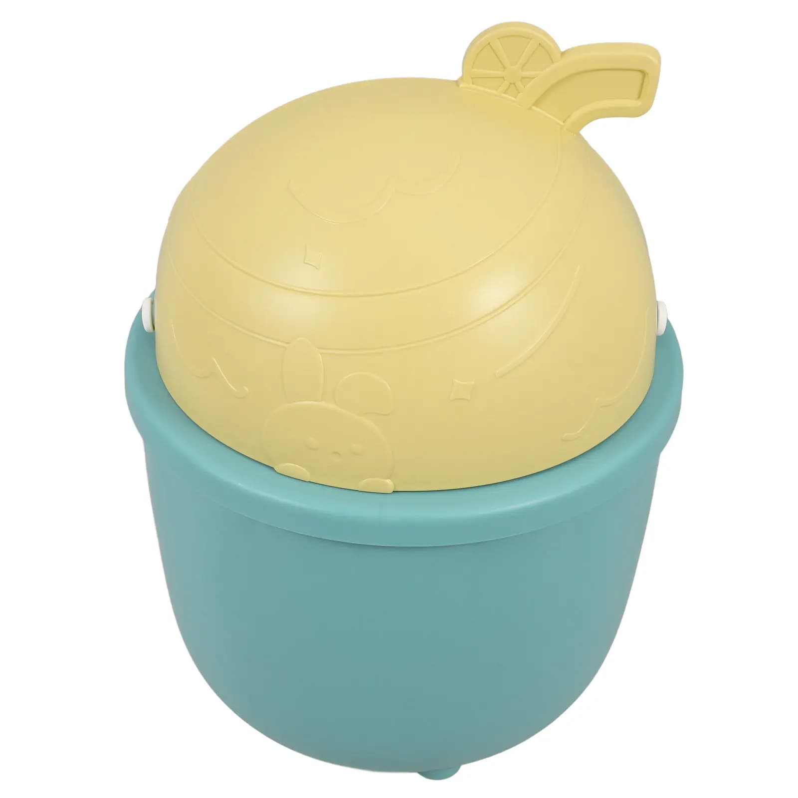 Mini cestino per la spazzatura da scrivania, piccolo contenitore con coperchio, compatto in PP, per bagno, ufficio, cucina, scrivania