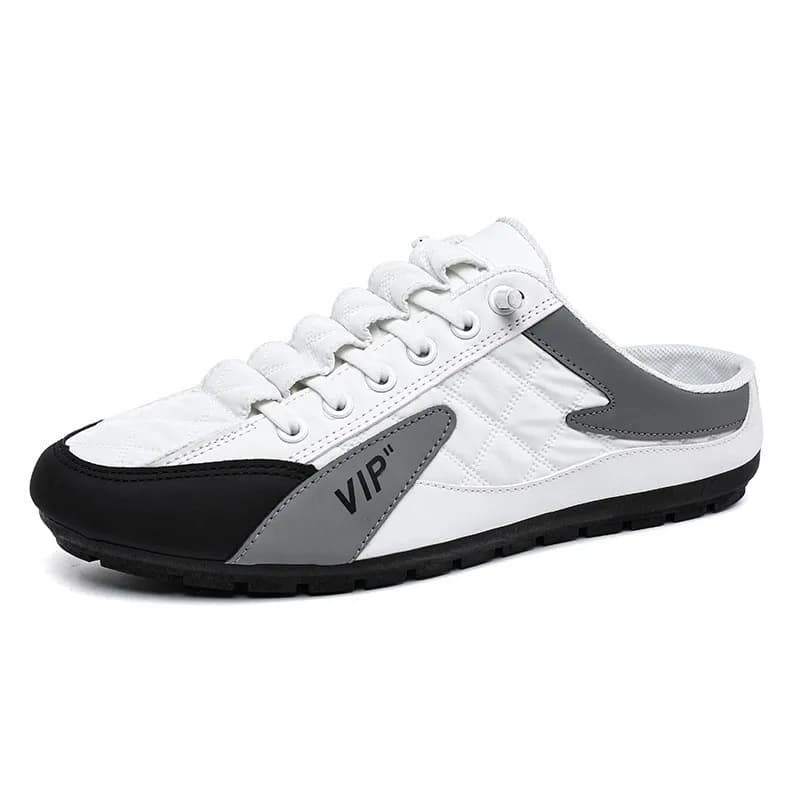 2025 Pantofole estive da uomo Scarpe casual con fondo piatto da uomo alla moda Scarpe con suola morbida Scarpe da ginnastica da uomo Zapatos De Hombre