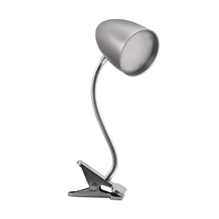 Desk lamp with Clamp, Non-Dimmable Clip Light for Bed and Desk, 4000K Cool White, 3.5W 240 LM lamp, Eye Protection, ETL Listed