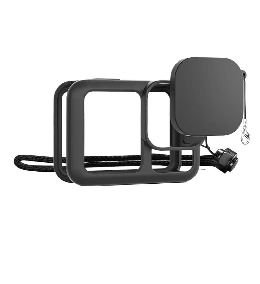 Custodia Protettiva in Silicone per Fotocamera, Cover per Batteria e Sportello Laterale per GoPro Hero 13 Black