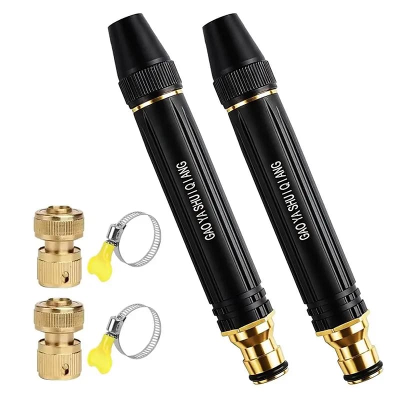 For Garden Hose Nozzle Jet Nozzle Power Washer, High Pressure Cleaning Spray For Garden Hose Evenly Distribution