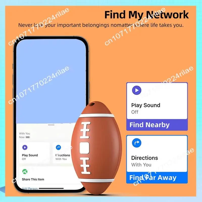 A17Z Mini Bluetooth GPS Tracker Dispositivo anti-smarrimento per Trova la mia app Ideale per animali domestici Borse per bambini Portafogli e chiavi A