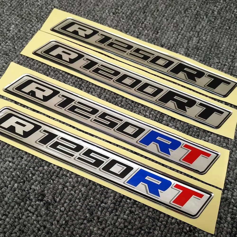 For BMW R1200RT R1250RT R1200 R1250 RT Reservoir relief Fuel oil kit Knee protection Helmet Emblem Helmet Stickers Motorcycle Decalcomanie