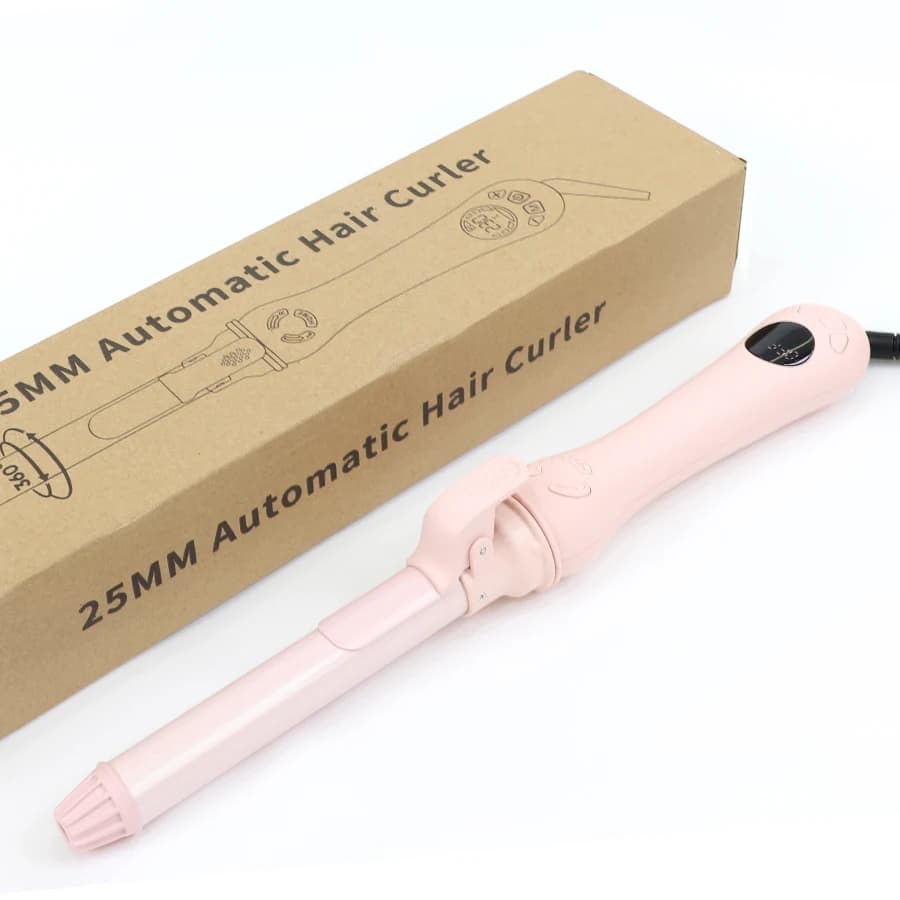 Automatic Professional Hair Sprinkler with 25mm LCD Screen, Automatically curling Machine