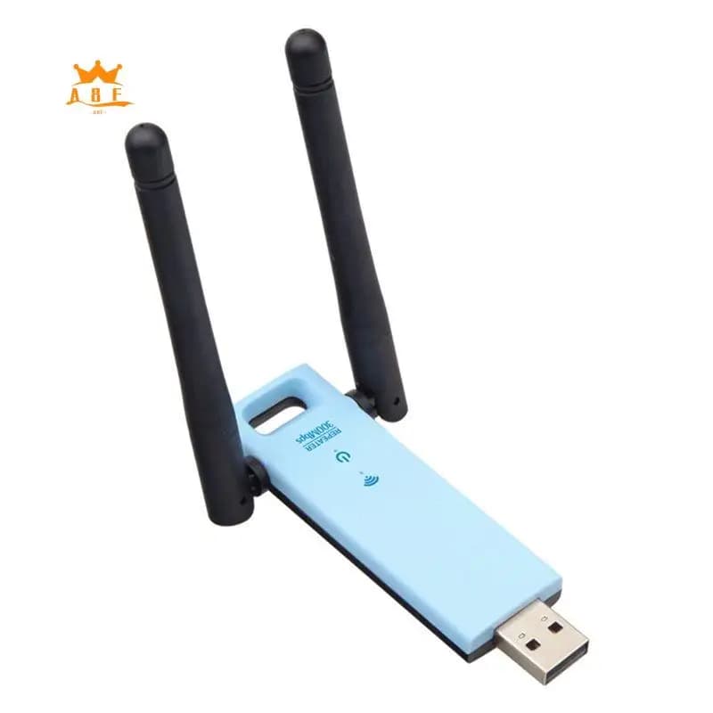 A08E-Wifi Ripetitore di Segnale USB Wireless 2.4G 300Mbps, Amplificatore di Segnale Wifi Plug and Play