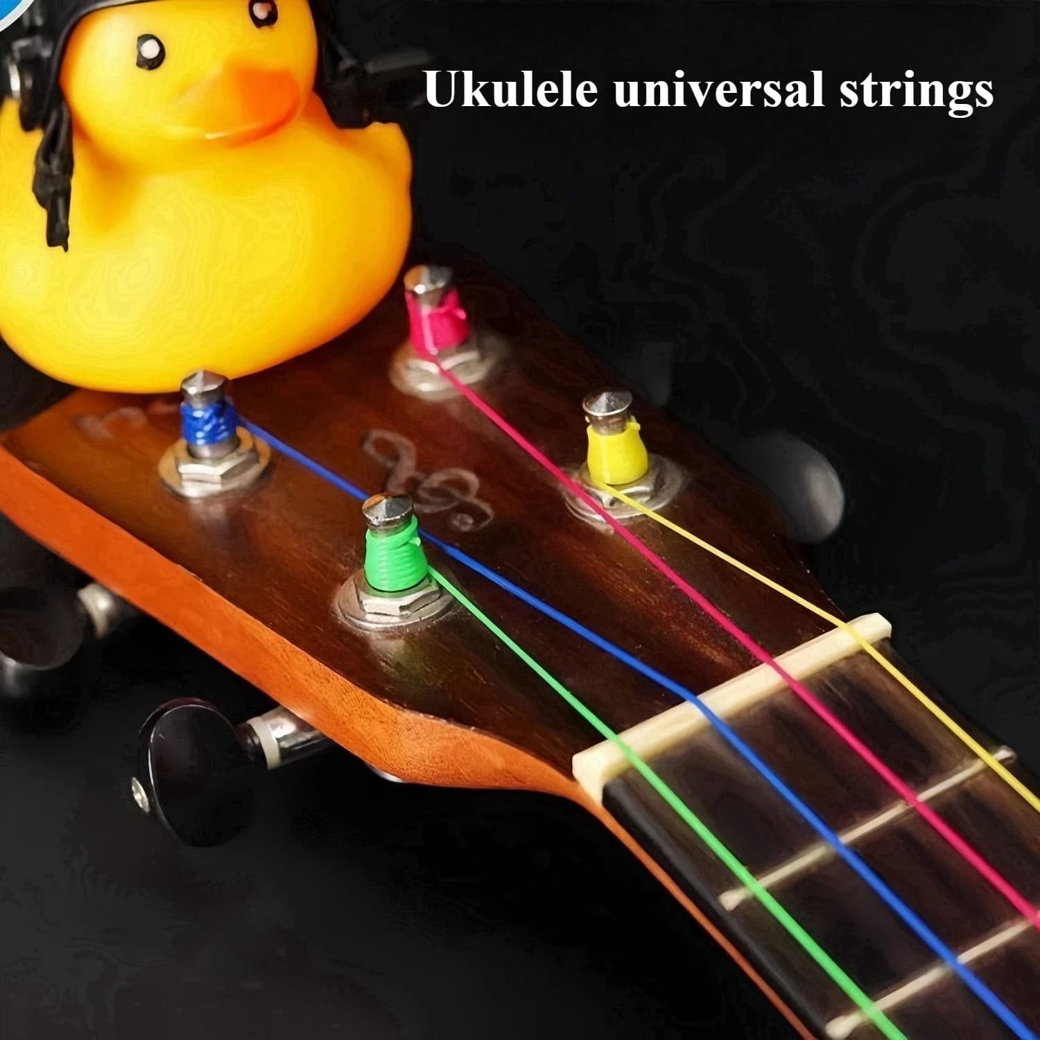 Gioco e canto all'aperto, ukulele, chitarra, corde in nylon da 21/23/26 pollici, opzioni bianche e colorate disponibili