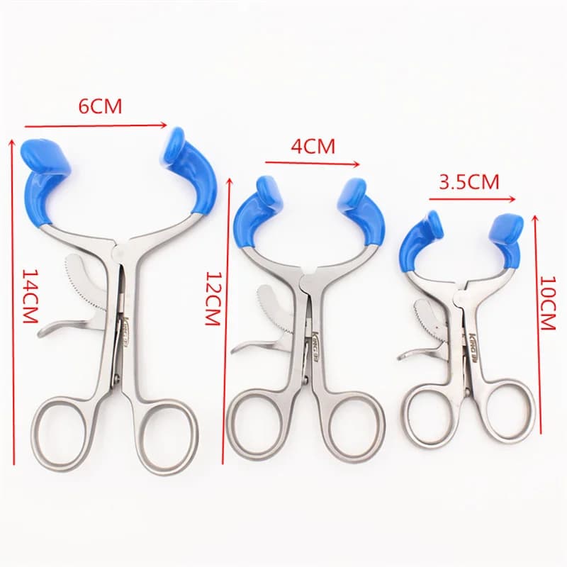 1 pcs open mouth dental divaricator lips cheek Expander material stainless steel tools dentist tool laboratory teeth whitening tool