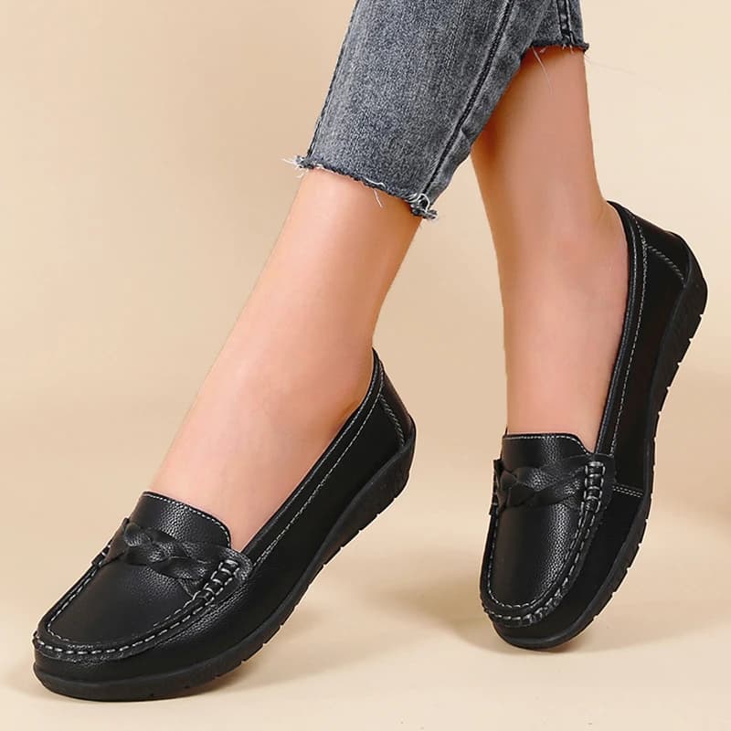 Scarpe basse da donna Scarpe traspiranti moda Donna Slip On Scarpe da donna Sneakers comode Scarpe da donna Casual Zapatos De Mujer Taglie forti