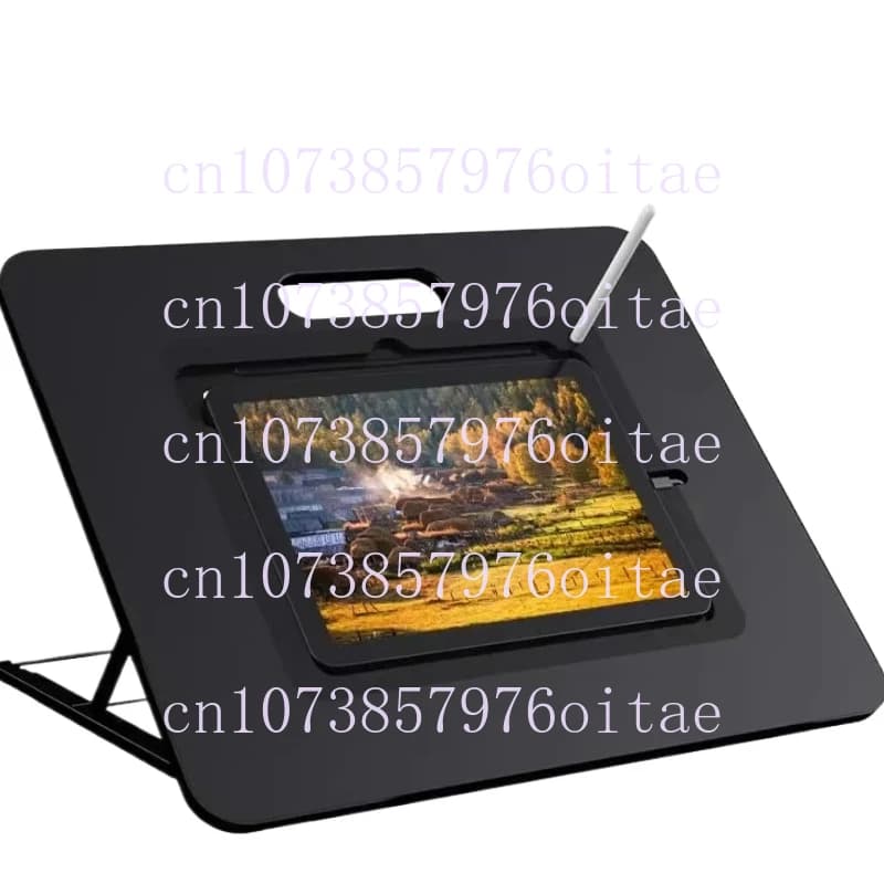 2023 vendita calda utile supporto per Ipad da disegno in plastica pieghevole supporto da tavolo per Tablet portatile regolabile Multi-angolo per IPad