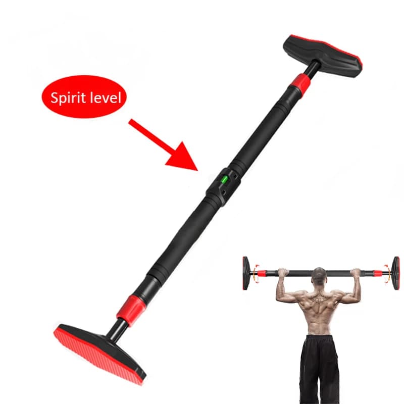 Horizontal bar for internal door adjustable traction bar without drilling wall door Chin Up Home Gym equipment for fitness training for back