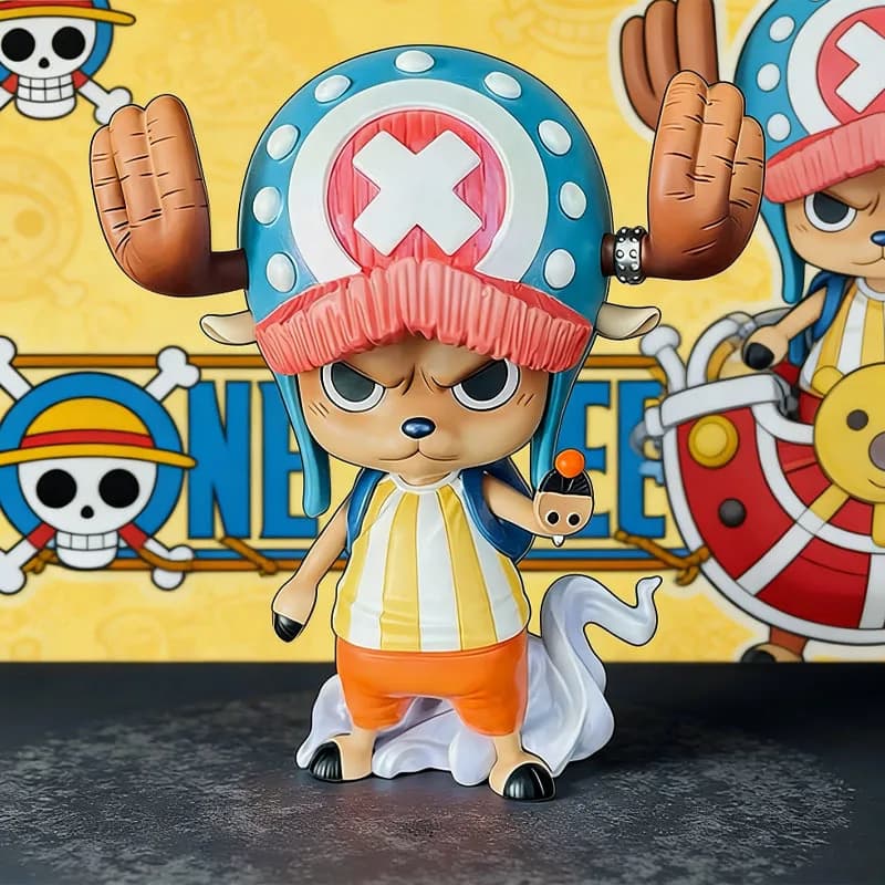 Action Figure One Piece 10cm Tony, Statuette Anime Tony Chopper, Modellini in PVC da Collezione, Regali di Compleanno, Giocattoli Personalizzati