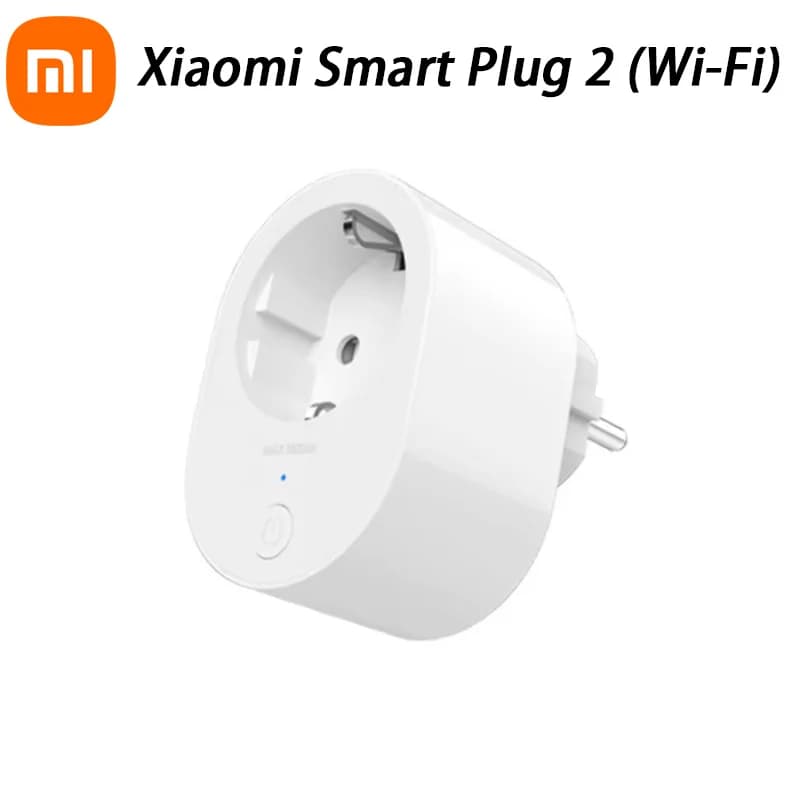 Versione globale Xiaomi Mi Smart Plug 2 (Wi-Fi) Interruttore wireless 3680W Max Adattatore di alimentazione UE Presa telecomando Assistente Google