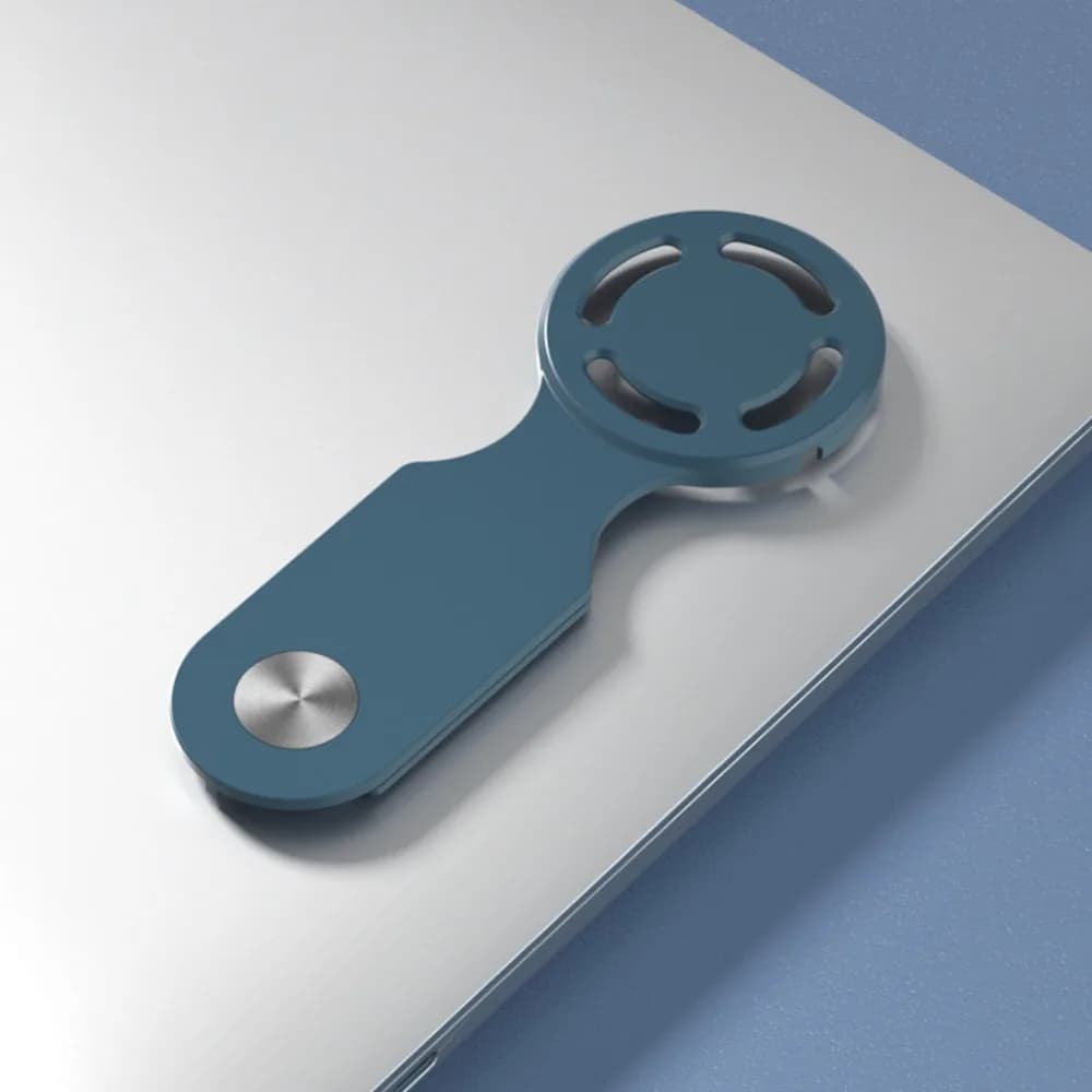 Supporto per Laptop e Telefono con Angolo Regolabile, Pieghevole, Adesivo Magnetico Laterale, Riutilizzabile