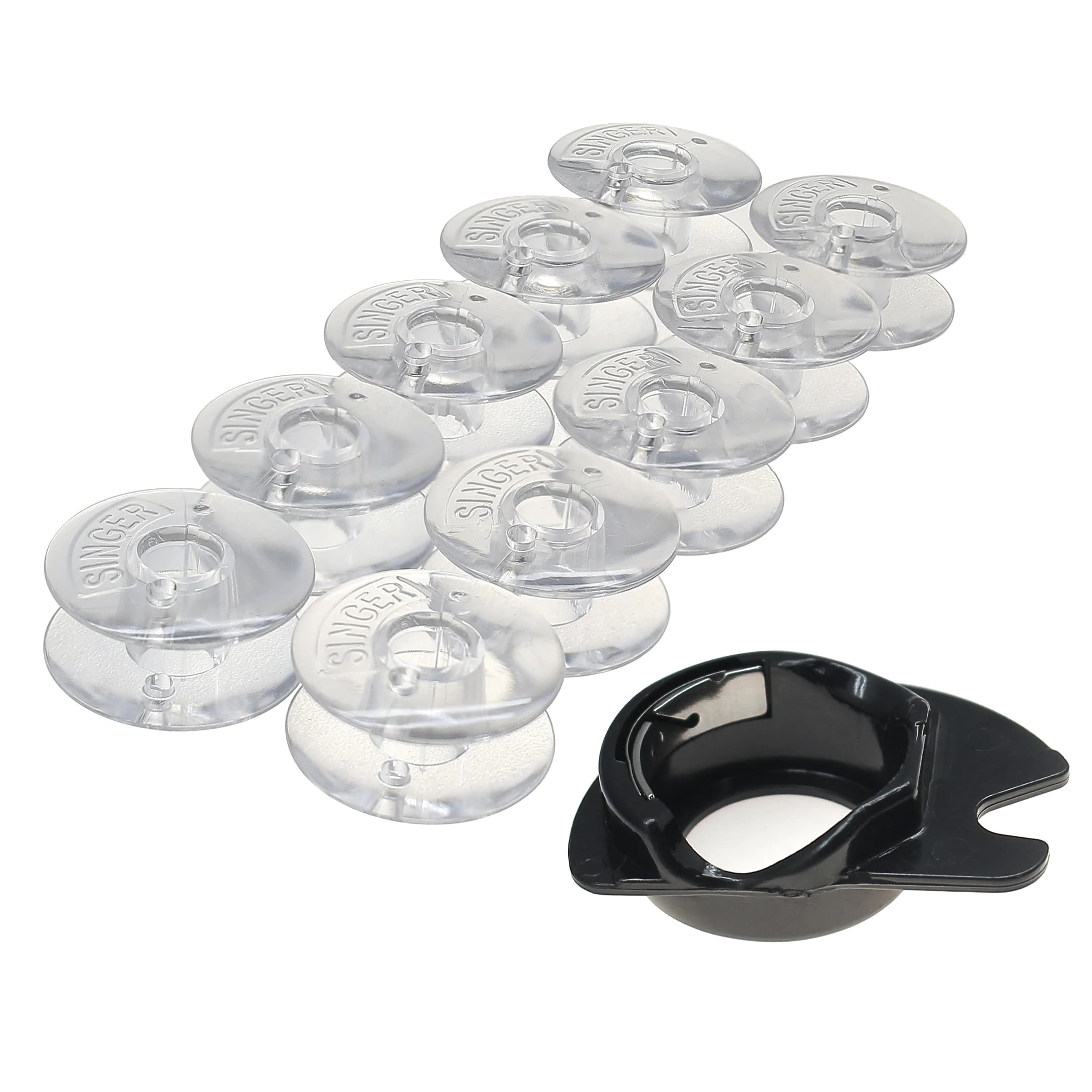 Accessori per macchine da cucire per la casa un Set di 1 custodia per bobine #421326 421325-002 10 pezzi bobine #172222P per Singer Apollo Class 66