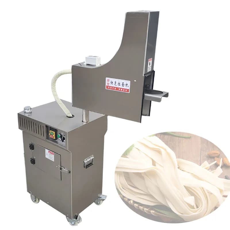 Macchina Commerciale per Noodles e Pasta Ramen, Estrusione Idraulica Automatica, Imitazione Artigianale, con 3 Stampi