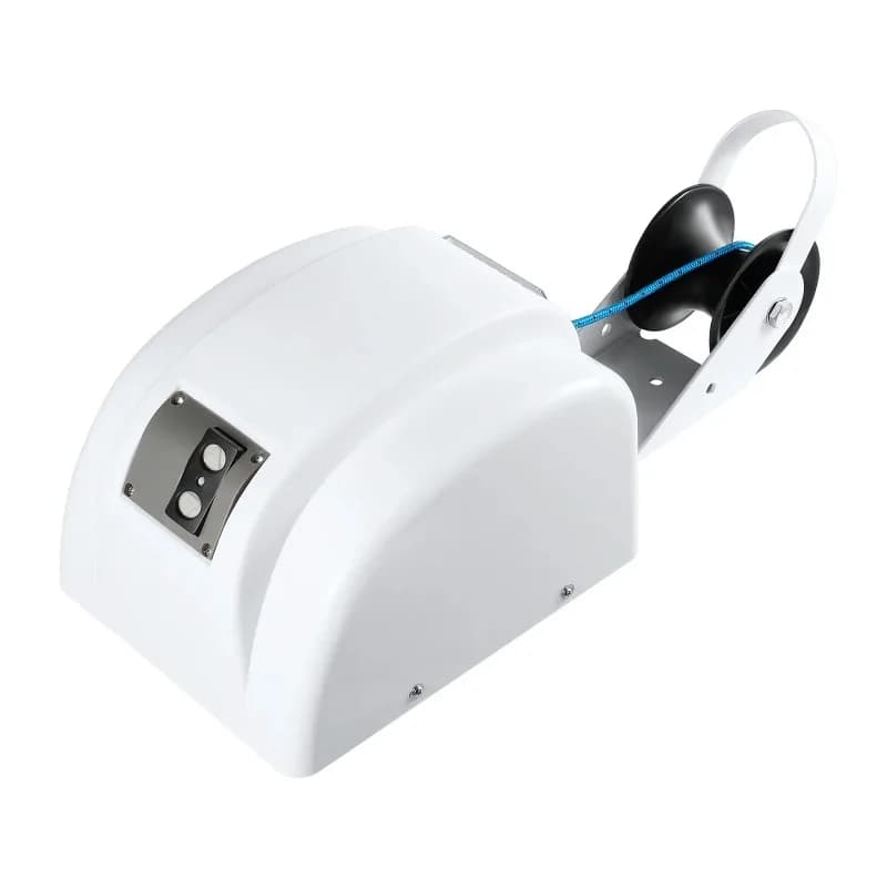 Verricello Elettrico per Ancora da Barca 12V 45LBS con Telecomando Wireless per Acqua Salata Marina